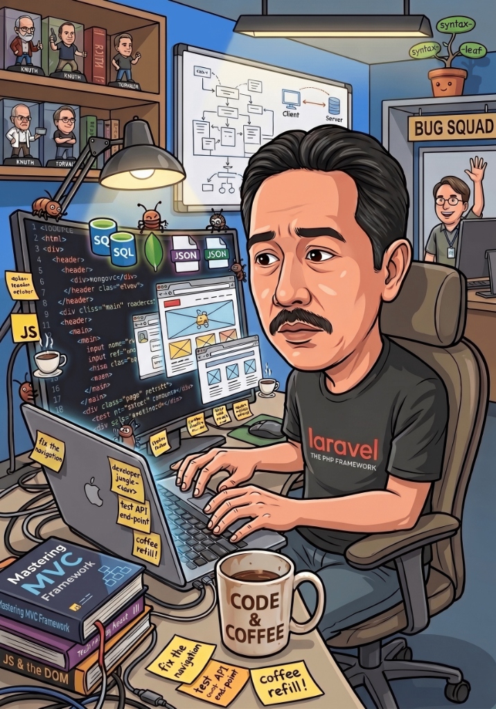Developer at work